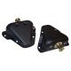 Crown Automotive Door Striker Kit for 1981-1995 Jeep CJ-7, CJ-8, YJ Wrangler with Paddle Style Ha...