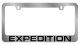Eurosport Daytona Ford Expedition Chrome License Plate Frame