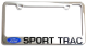 Eurosport Daytona Ford Sport Trac Chrome License Plate Frame