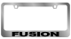 Eurosport Daytona Ford Fusion Chrome License Plate Frame