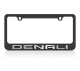 Eurosport Daytona GMC Denali Black License Plate Frame
