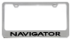 2003 Lincoln Navigator Eurosport Daytona Chrome License Plate Frame
