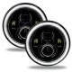 ORACLE Lighting 7" High Powered LED Headlights - Black Bezel