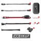 XK Glow Mini Accent Light Kit 8PC Chrome LED for Motorcycle with Bluetooth Control