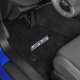 2016-2017 6th Generation Camaro Silver SS Logo Front Floor Mats 