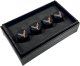 2020-2025 C8 Corvette Logo Black Valve Stem Caps - Knurled