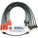 1972 Dodge Challenger Lectric Spark Plug Wire Set for 318 & 360 C.I. without Electronic Ignition