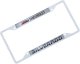Chevrolet Silverado Z71 Chrome License Plate Frame Eurosport Daytona