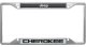 Eurosport Daytona Jeep Cherokee Chrome License Plate Frame
