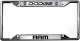 Dodge Ram Chrome License Plate Frame by Eurosport Daytona
