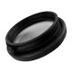 4" (Black) Turbo Screen Guard With Velocity Stack - S&B 77-3000