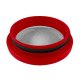6" (Red) Turbo Screen Guard With Velocity Stack - S&B 77-3005