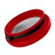 6" (Red) Turbo Screen Guard With Velocity Stack - S&B 77-3005