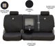 Carhartt Super Dux Custom Second Row Seat Covers Black