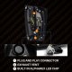 2016-2023 Toyota Tacoma AlphaRex LUXX-Series LED Tail Lights Alpha-Black with Activation Light & ...