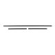 1964-1965 Buick and Oldsmobile Rear Window Trim, 2-Door Hardtop, 3 pieces