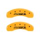 2014-2019 C7 Corvette Yellow Powder Coated Caliper Covers with Z51 Logo
