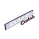 1969-1972 GMC Truck Glove Box Door Emblem, "GMC Custom", Sold as Each