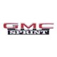 1971-1972 GMC Truck Tailgate Emblem, "GMC Sprint", Sold as Each