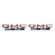 1971-1972 GMC Truck Truck Front Fender Emblem, "GMC 2500 Sierra", Sold as a Pair