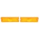1965 Full-Size Chevrolet Parking Light Lens, Amber, Sold as a Pair