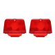1962-1964 Chevy II and Nova Tail Light Lens, Sold as a Pair