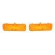 1964 Parking Light Lens, Amber, Sold as a Pair