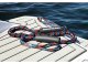 Airhead Bungee Dock Line 6 ft Black/Blue/Red for Boats & PWCs