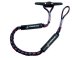 Airhead Bungee Dock Line 6 ft Black/Blue/Red for Boats & PWCs