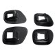 Metro SUPERsoft (BGK 19-A) 4-Pc Bumper-Arm Grommets For 1935 Auburn Model 8-851