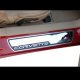 C6 Corvette Polished Stainless Stock Doorsill Pad Inserts