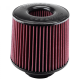 Air Filter for Competitor Intakes AFE XX-90008 Oiled Cotton Cleanable Red S&B CR-90008