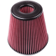 Air Filter for Competitor Intakes AFE XX-90015 Oiled Cotton Cleanable Red S&B CR-90015