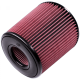 Air Filter for Competitor Intakes AFE XX-90028 Oiled Cotton Cleanable Red S&B CR-90028