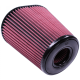 Air Filter for Competitor Intakes AFE XX-90037 Oiled Cotton Cleanable Red S&B CR-90037