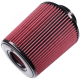 Air Filter for Competitor Intakes AFE XX-91002 Oiled Cotton Cleanable Red S&B CR-91002