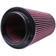 Air Filter for Competitor Intakes AFE XX-91036 Oiled Cotton Cleanable Red S&B CR-91036
