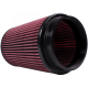 Air Filter for Competitor Intakes AFE XX-91039 Oiled Cotton Cleanable Red S&B CR-91039