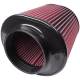 Air Filter for Competitor Intakes AFE XX-91044 Oiled Cotton Cleanable Red S&B CR-91044