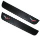 C6 2005-2013 Corvette Leather Door Sill Protectors