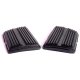 Metro SUPERsoft (CB 99-D) Clutch & Brake Pedal Pads For 1968-1972 Buick GS & GS 350