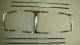 1969 Dodge Charger Vans Auto Grille Trim Moldings Set