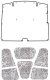 1972-1980 Chevrolet LUV Truck QuietRide AcoustiHood Under Hood Cover with Heatshield Panels and I...