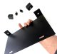 2021-2025 Ford Bronco Capable Bumper License Plate Mounting Bracket - No Drilling