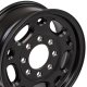 16"x6.5" Replica Wheel Fits Chevy Suburban Rim - OE Wheels CV82 Black Wheel