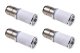 1157 LED Bulb HP48 LED Amber Four Diode Dynamics DD0013Q