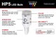 194 LED Bulb HP5 LED Amber pr Diode Dynamics DD0025P
