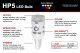 194 LED Bulb HP5 LED Amber Single Diode Dynamics DD0025S