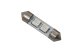 36mm SMF2 LED Bulb Red Single Diode Dynamics DD0080S