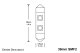 39mm SMF2 LED Bulb Red pr Diode Dynamics DD0091P